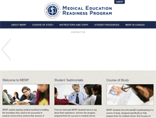 Tablet Screenshot of medschoolprep.com